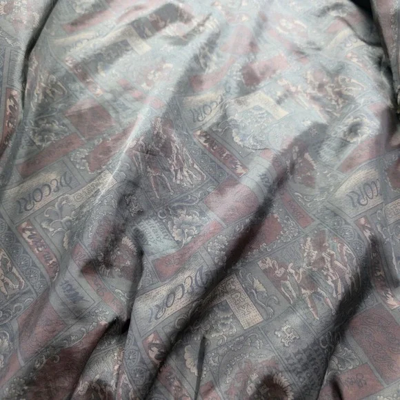 Roundtree & Yorke Suede Jacket Bomber Harrington Leather Brown Men Large Vintage - Picture 7 of 14